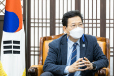 송영길 민주당 당 대표 후보, “대구·경북 통합신공항 건설 마땅”