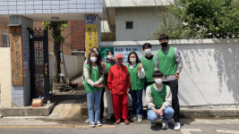 대구 중구의회 이정민 의원, 대구청년봉사단과 중구 소재 경로당 청소