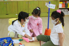 경산 부림초등학교병설유치원, 병원놀이 체험행사 개최