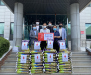 영양청우회, 영양읍 행정복지센터에 사랑의 쌀 기부