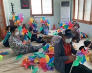 구름도 쉬어가는 마을, 고령군 운수면 운산2리 마을 눈길