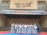 고령 쌍림중학교, 제53회 경북도교육감기태권도대회 종합우승 쾌거