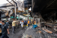 화재 피해 입은 영덕시장 정상화 행정력 집중…이희진 영덕군수, 현장 상주하며 진두지휘