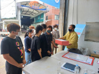 영덕 야성초교, 화재 피해 입은 영덕시장 돕기 성금 전달