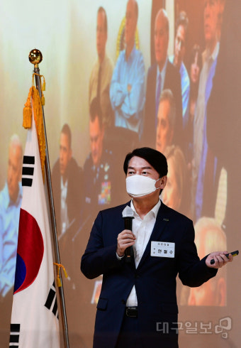 대구지역 전공의와 의대생들 만나 안철수.