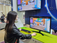 지역기업이 개발한 AR·VR 기술 기반 메타버스 전시현장 가보니