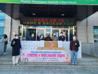 진량읍희망나눔센터운영위원회 | 경산시 자원봉사센터, 진량읍에 희망나눔상자 전달
