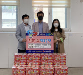 대구 만촌3동 자유총연맹, 취약계층 컵라면 전달