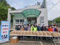 경산시노인복지관, 경로당에 식료품 꾸러미 전달