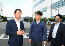 김장호 구미시장 취임 후 첫 대외 공식 일정으로 SK실트론 방문, 산업현장의 목소리 들어