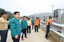 이철우 경북도지사 영덕군 방문 재해취약시설 점검
