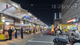 대구 서문시장 야시장, 매대 점차 줄고 푸드트럭 늘어난다