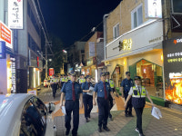 대구 달서·성서경찰서, 민·경 합동 순찰 실시