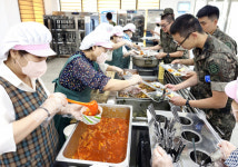 경산시여성단체협 육군 제7516부대 을지연습 장병 위문