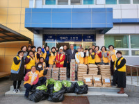 군위군 소보면 적십자봉사회, 경로당 33곳에 간식꾸러미 전달