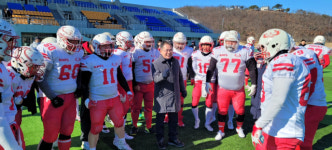 군위군, 제28회 사회인리그 미식축구선수권대회 결승전…대구 군위 피닉스 우승, ‘광개토볼’성황리에 마쳐