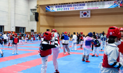 전국 태권도 선수들, 성주에서 동계 전지훈련