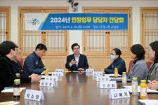 김광열 영덕군수, 민원 담당 공무원과 소통 간담회 가져