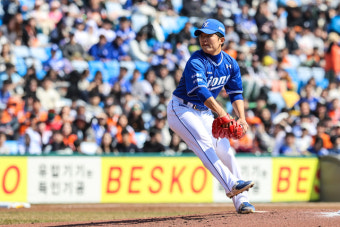 삼성 라이온즈, 한화 상대 2024시즌 시범경기 첫 승