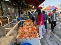 건강 증진 알뜰한 장보기 일석이조…제22회 내연산 전국산행대회 및 죽도시장 장보기 투어
