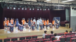 대구북구청소년회관, 학교연계사업 K-POP 전통모듬북 체험프로그램 운영