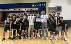 경산고 농구팀 2024 경산교육장배 학교스포츠클럽 농구대회 우승