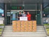 달성군 다사읍 남다른 감자탕 라면 40박스 기탁