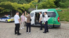 청도경찰서, 교통사고 위험구간 유관기관 합동 점검