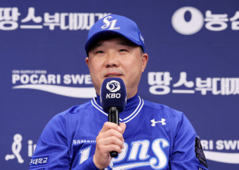 KS 무대서 31년 만에 격돌…출사표 던진 삼성 라이온즈 박진만 감독