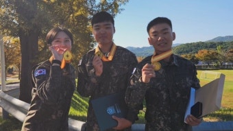 경운대 군사학과 졸업생들, 육군 신임장교 지휘참모과정 시상식 휩쓸어