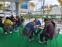 참! 좋은 사랑의 밥차, 진량경로당에 밥 심 가득 충전