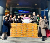달성군 옥포농협 주부대학 총동창회, 칼국수 기탁!