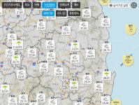 경북 김천 호우주의보…문경 동로·봉화 석포·상주 은척·영주 호우특보 발표