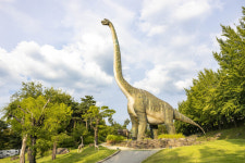 칠곡군 가산수피아, 움직이는 공룡 로봇으로 인기몰이