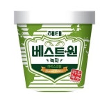 해태제과, 하동 녹차 아이스크림 베스트원 녹차 출시