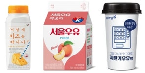 유업계, 색다른 맛 유제품 출시 활발
