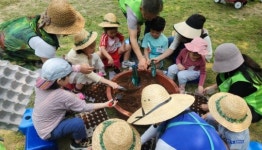 계룡시 도시농업 텃밭생태 프로그램 운영