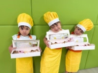 충청북도 봉명초등학교병설유치원, 전통 디저트 휘낭시에 만들기 체험활동 진행