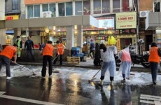 중구, 명보아트홀 일대 거리 정비