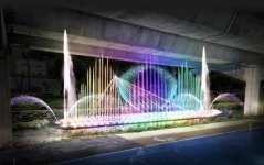 서대문구, 연가교 인근 음악분수 설치