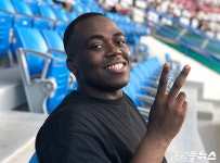 [엠스플 인터뷰] 목동에 온 콩고 왕자 조나단 동성고에서 양현종 선배님 모르면 아싸죠