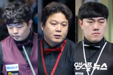 [버호벤 오픈 3쿠션] 예선 2일차 중간 성적…조명우, 서창훈, 김준태 4연승