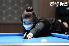[M+포토] 코리아당구GP 강렬한 눈빛 최솔잎