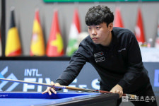 김행직, 인간줄자 야스퍼스와 접전 끝 통한의 8강 탈락...허정한은 16강 탈락[SPOCHOO 당구]
