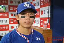 '7월 4할 타자' 삼성 김성윤 