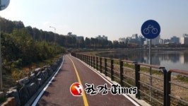 성동구, 중랑천변 자전거도로 6일 개통