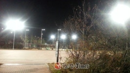 동작구, 노들나루 내 족구장 및 자전거연습장 LED 스포츠 조명 설치