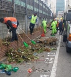 성동구, 지역주민·시장상인과 마장축산물시장 합동 청소