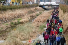 성북구, 25일 성북천 따라 걷기대회 개최