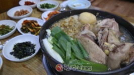 [한강T-맛집] 성동구 홍익동 대촌정 각종 한방약재 듬뿍! 든든한 보양식 오리한방백숙